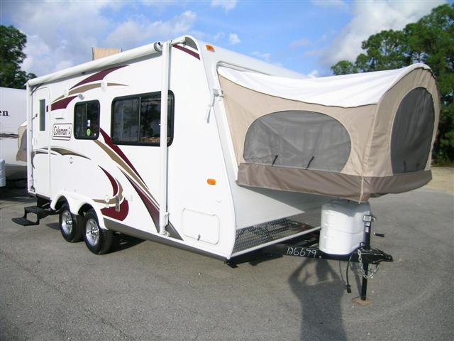 New 2010 Coleman Coleman CT184 Hybrid Travel Trailer For Sale